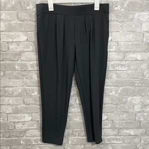 Modern Ambition Grey Ponte Knit Pull on Pants